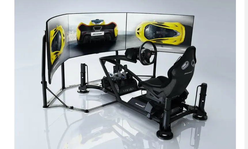 GR soporte de volante de juego de carreras, asiento de soporte de