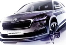 Skoda Kodiaq 2021 muestra un facelift antes de su debut del 13 de abril