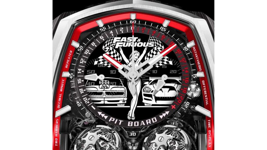 Twin Turbo Watch de 'Rápidos y Furiosos' tiene 832 piezas y tiene ...