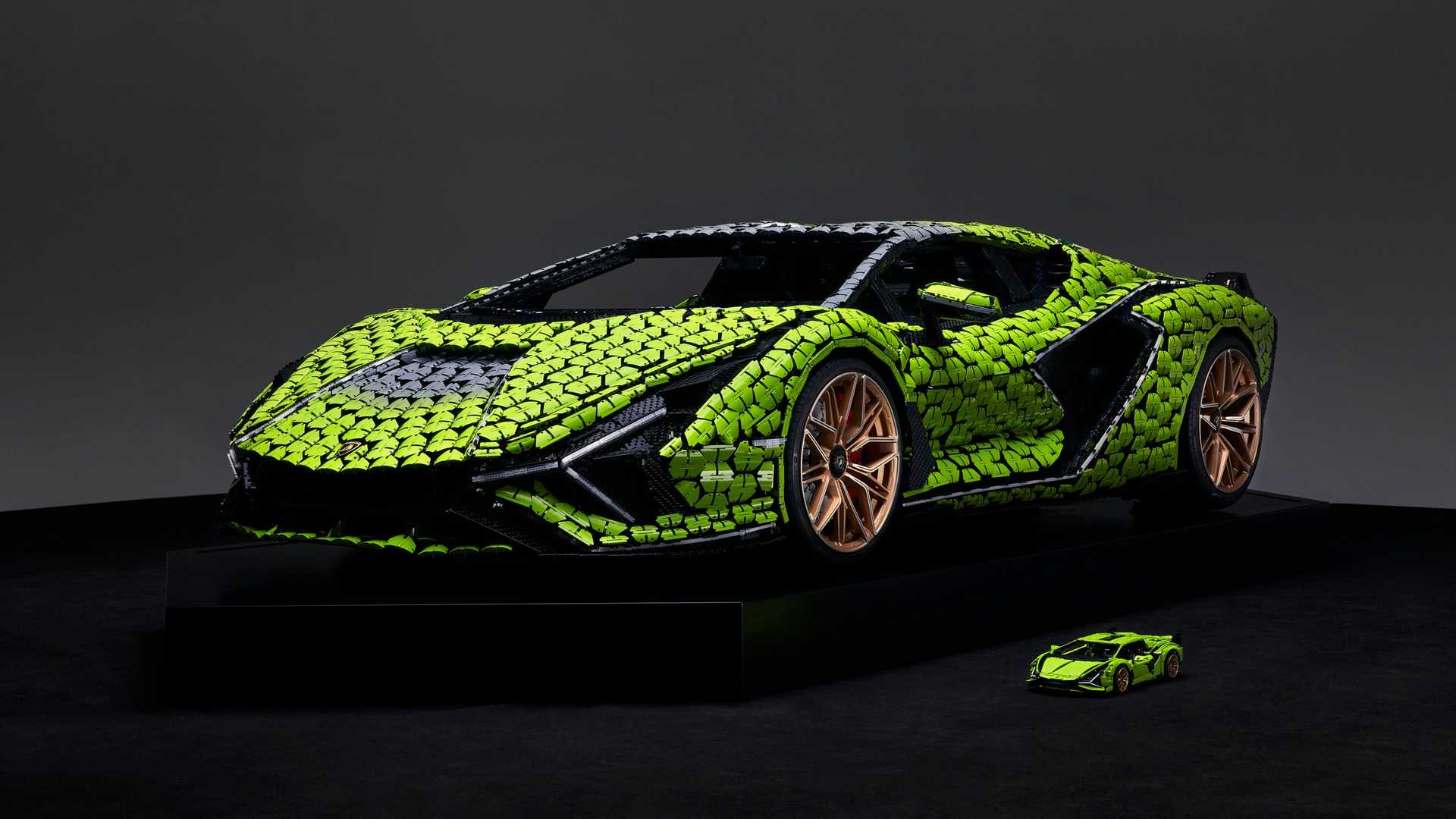 Hacen réplica tamaño real del Lamborghini Sian FKP 37 en Lego (+IMÁGENES) -  Gossip Vehiculos