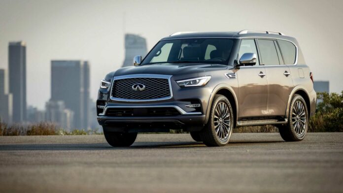 Infiniti QX80 2022 con motor V8 y un precio inicial de 70.600 dólares