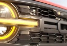 Teaser de la nueva Ford Bronco Raptor revela parrilla y confirma su lanzamiento para 2022
