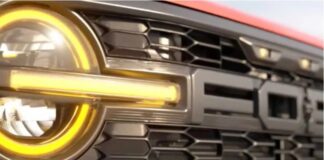 Teaser de la nueva Ford Bronco Raptor revela parrilla y confirma su lanzamiento para 2022