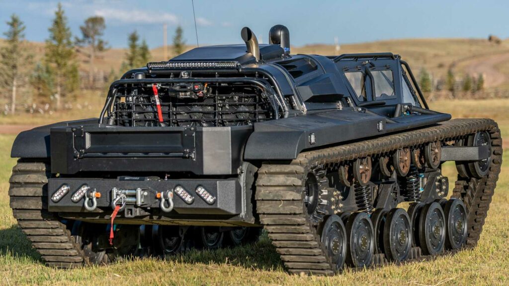 A la venta Ripsaw EV3-F4: un tanque de lujo de 800 HP (+IMÁGENES)