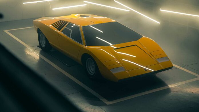 Lamborghini Countach LP 500 de 1971 debuta luego de una reconstrucción de 25.000 horas (+IMÁGENES)