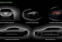 Aparece un boceto del diseño del Skoda Superb 2023 mientras se espía el prototipo de prueba