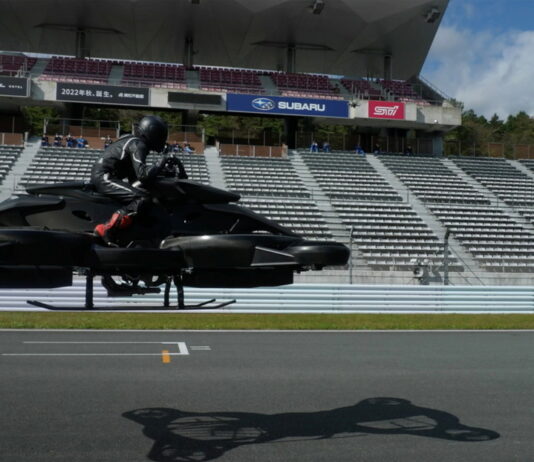 A.L.I. Technologies presentó su moto voladora con 6 hélices (+VIDEO)