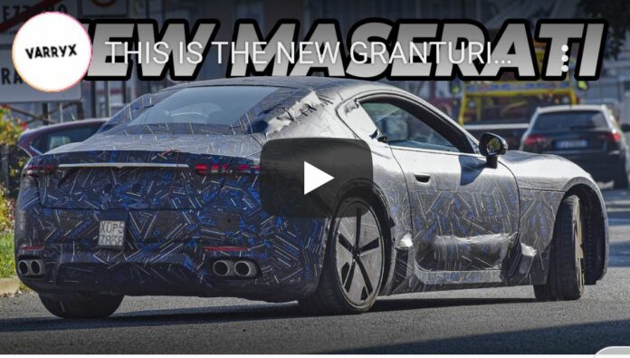 VIDEO: Nuevo Maserati GranTurismo es visto mientras circula en la calle