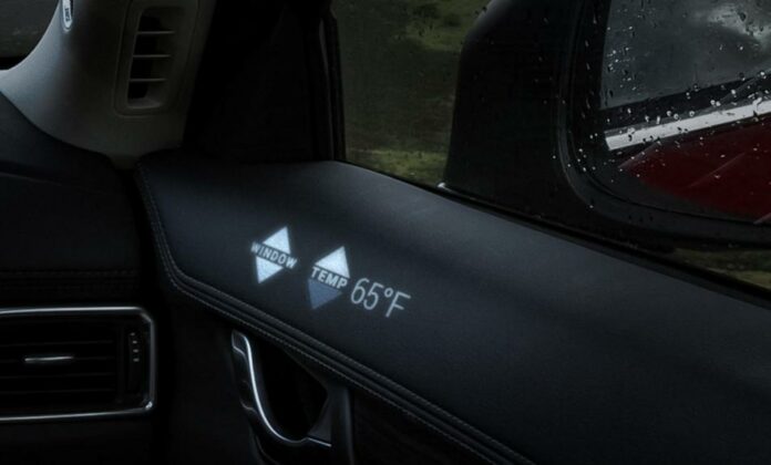 Mazda crea tecnología holográfica para sustituir los botones físicos