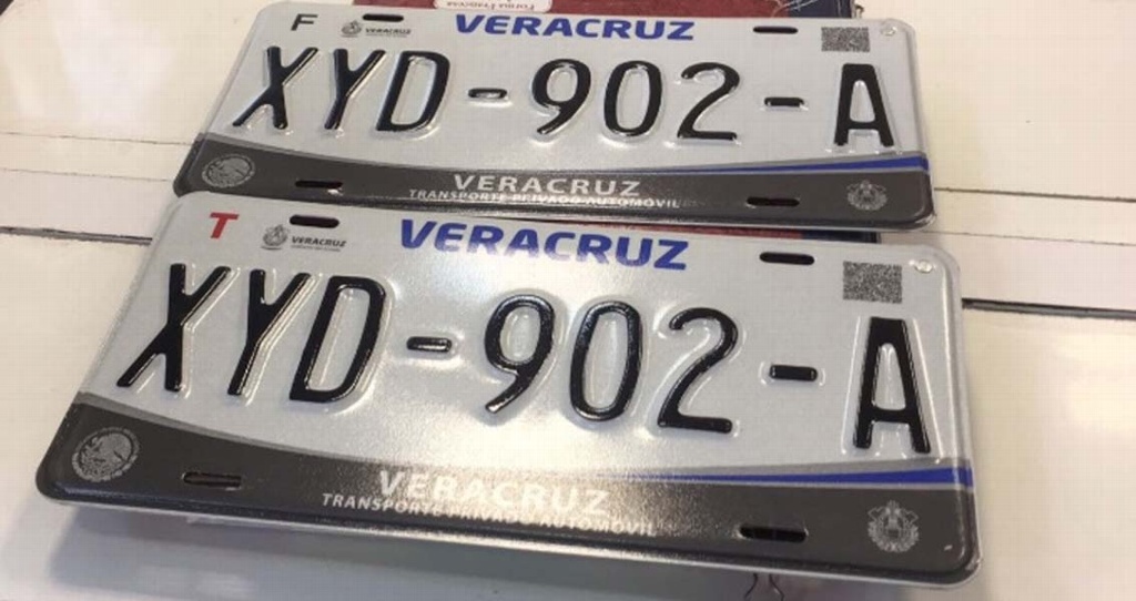 Los requisitos para las placas de Veracruz