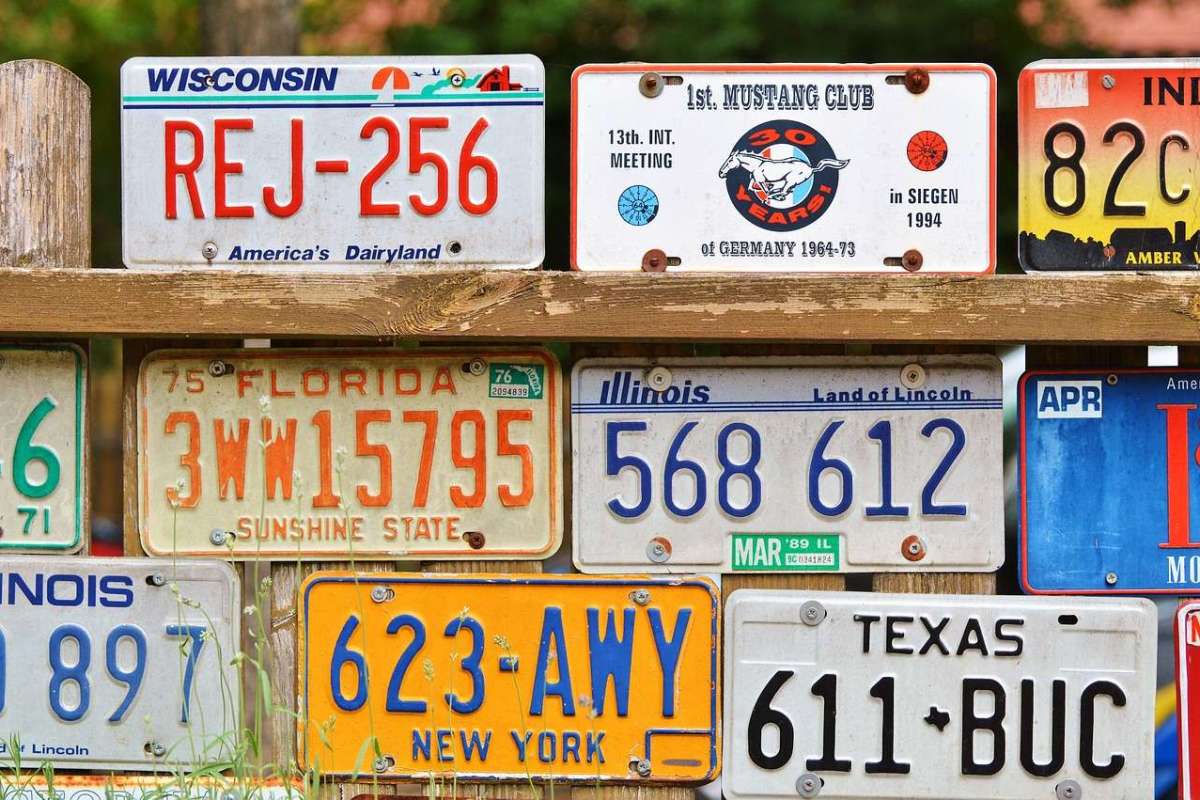 Matrícula personalizada de automóvil de Nuevo México, placas de matrícula  personalizadas para hombres y mujeres, etiquetas de automóvil  personalizadas