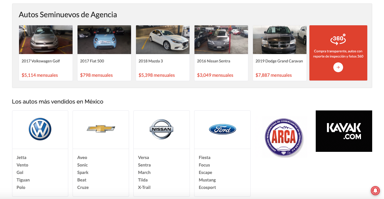 10 mejores páginas de venta de autos usados en México Gossip Vehiculos