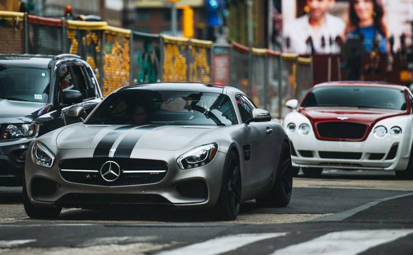 Mercedes AMG GT carros de rapidos y furiosos 8