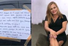 Mujer cansada de las infidelidades de su marido le deja una nota en el auto «Ándate a vivir con ella» (+Video)