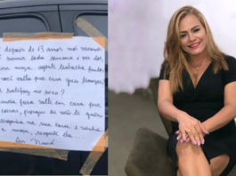 Mujer cansada de las infidelidades de su marido le deja una nota en el auto «Ándate a vivir con ella» (+Video)