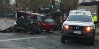 Accidente de tránsito en Providencia