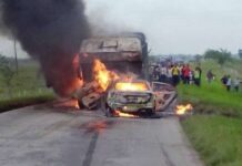 Catastrófico accidente de tránsito en Camagüey