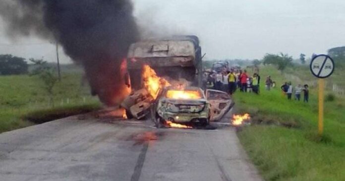 Catastrófico accidente de tránsito en Camagüey