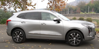 Haval Jolion original gris, vista lateral