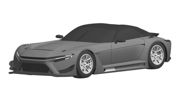 Imágenes patentes del Toyota GR GT3