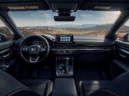 Interior de Honda CR-V 2023 es como el del nuevo Civic