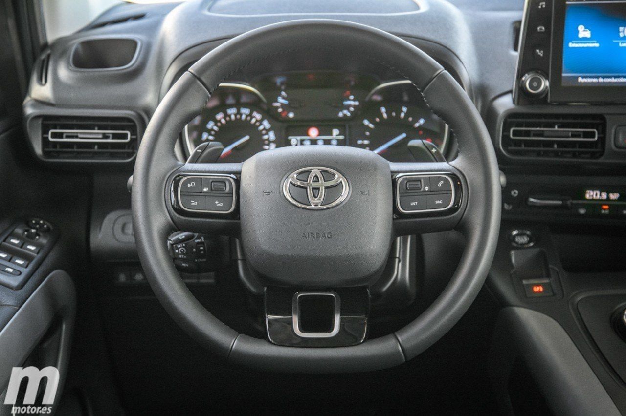 Interior del Toyota Proace