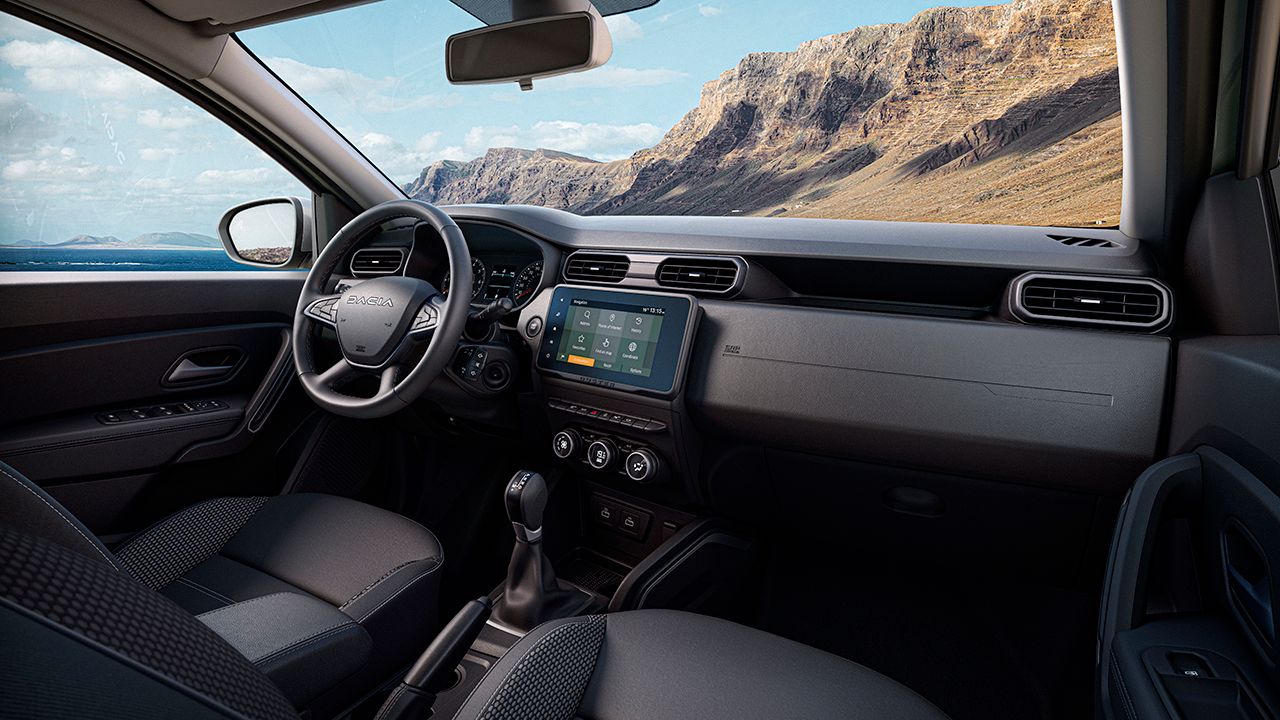 Interior del nuevo Dacia Duster 2022