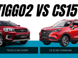 Chery Tiggo 2 original y Changan CS15 comparados para compra usada