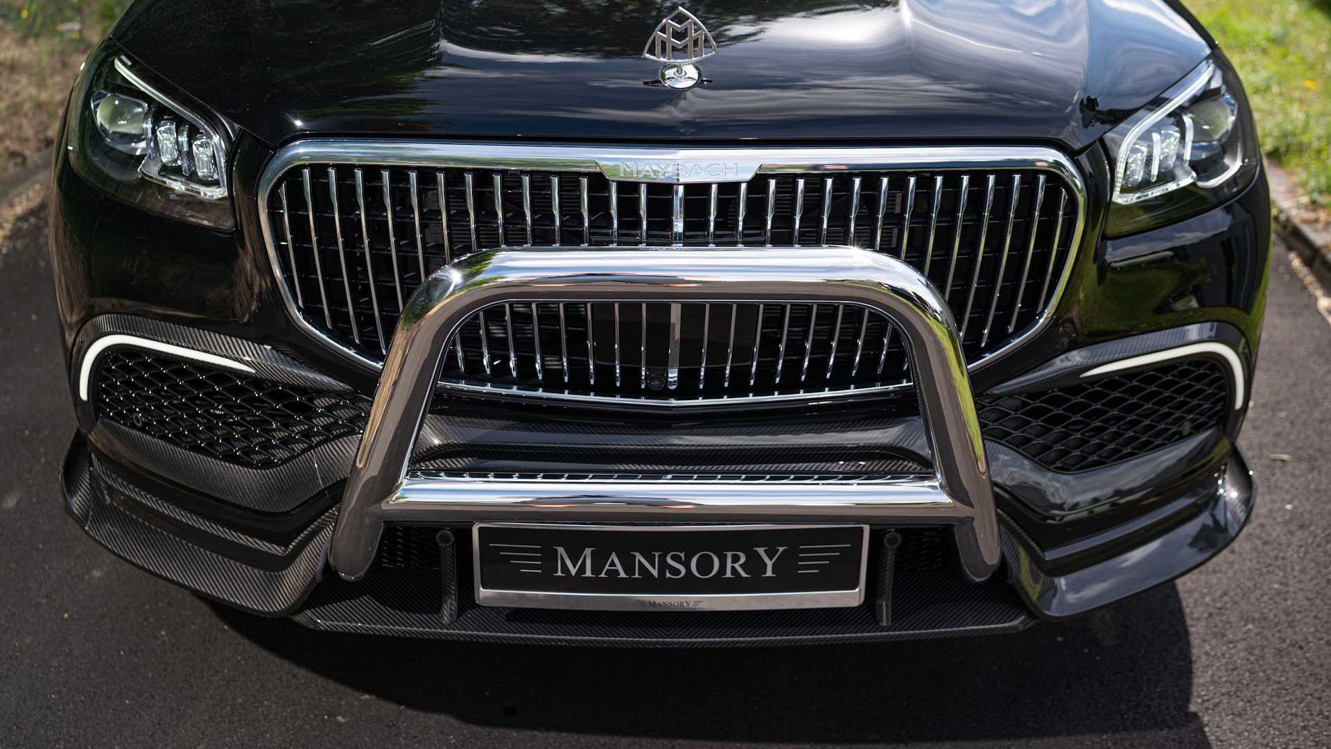 Parachoques Maybach GLS con Mansory