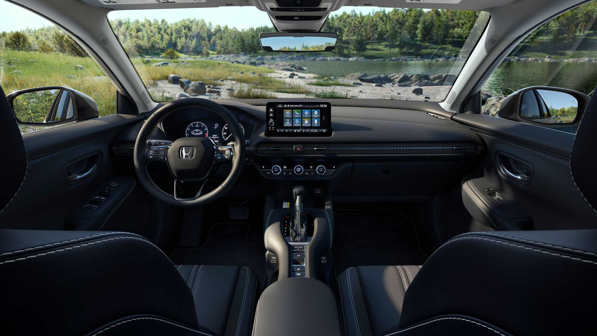 Vista interior Honda HR-V 2023