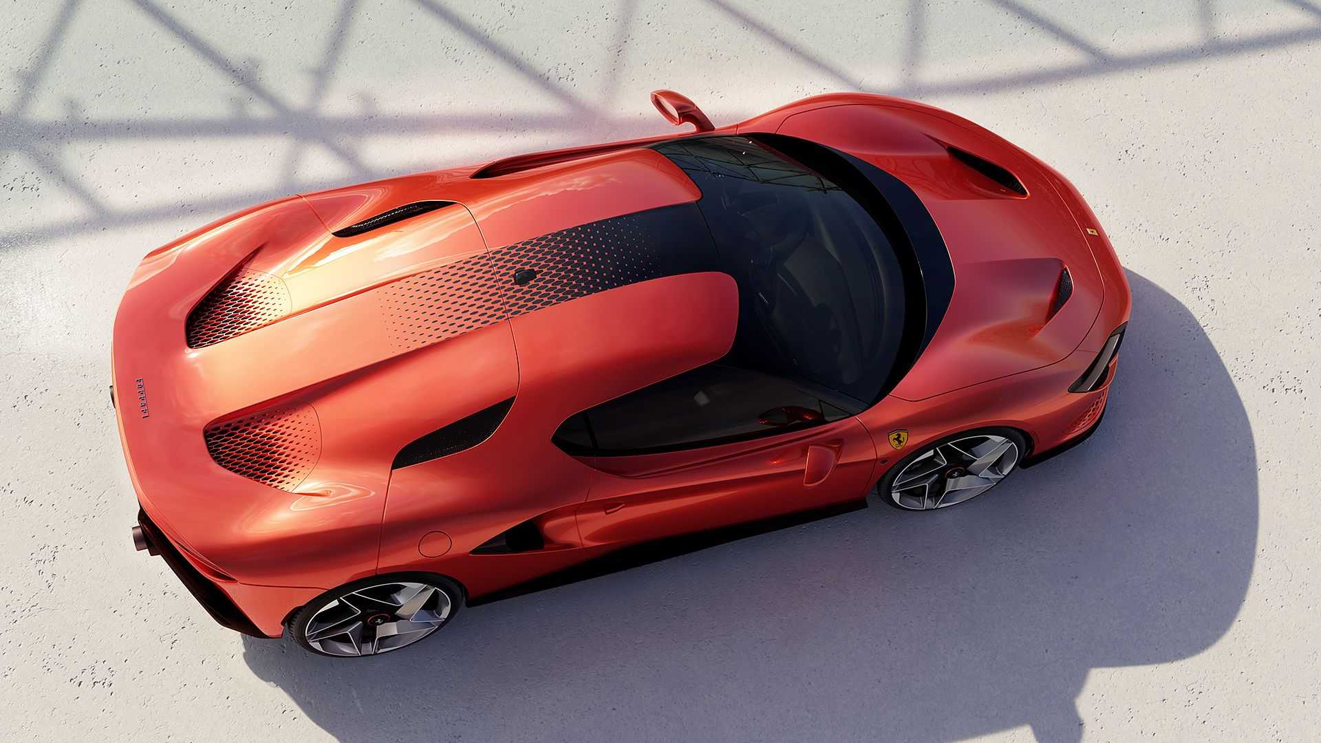 Ferrari SP48 Unica Vista superior