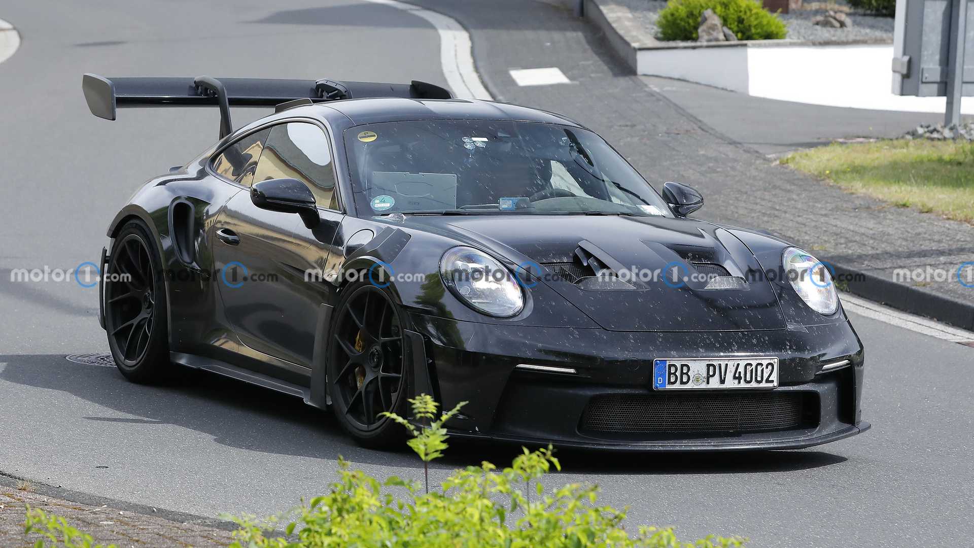 Fotos espías Porsche 911 GT3 RS