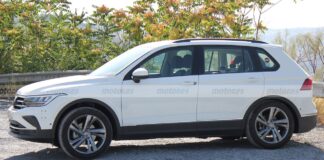 Imágenes espía del nuevo VW Tiguan 2024