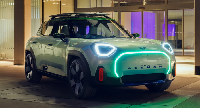 Mini muestra el futuro eléctrico con el prototipo Aceman EV