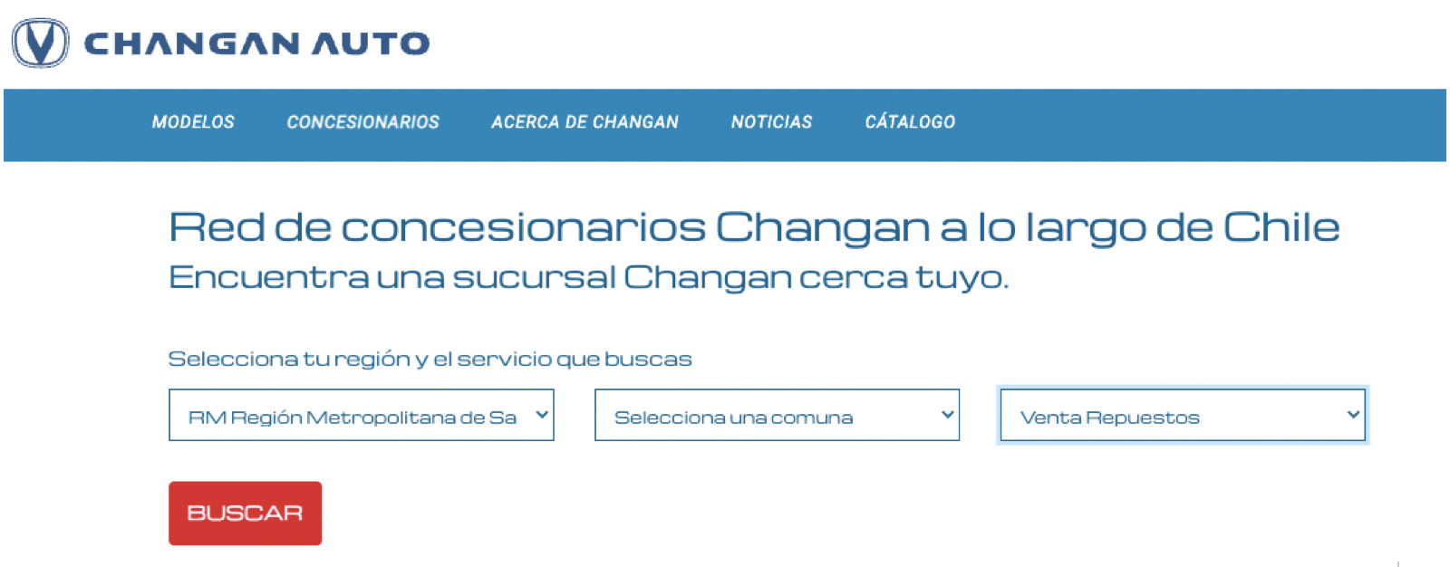 Changan CX 70 opiniones en Chile - buscador