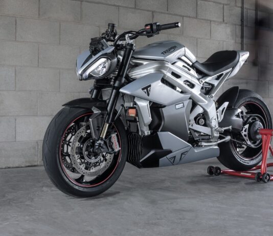Triumph desarrollo motocicleta eléctrica