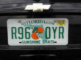 Requisitos para sacar placas nuevas en Florida