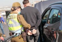 16 detenidos durante jornada de fiscalización en Chile