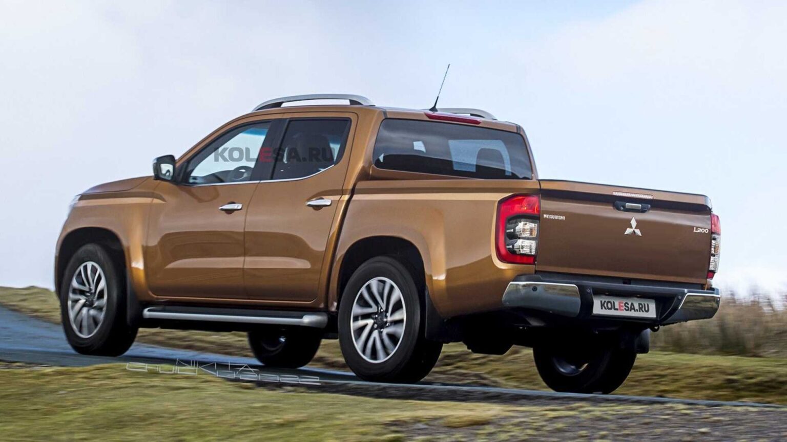 Mitsubishi L200 2023 imágenes espías revelan cambios en la apariencia