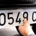 Cambio de matrículas en autos nuevos de España