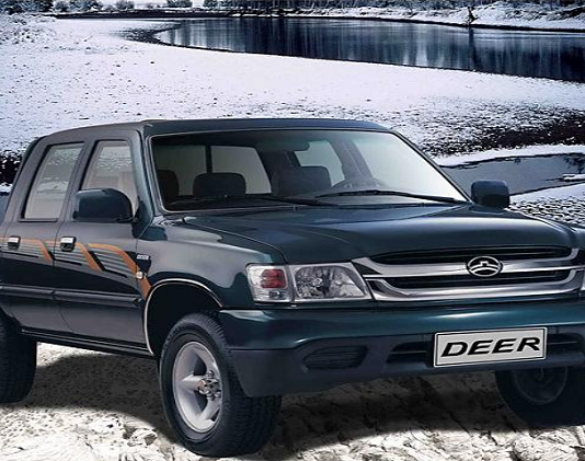 Camioneta Great Wall Deer usada, vista frontal y lateral