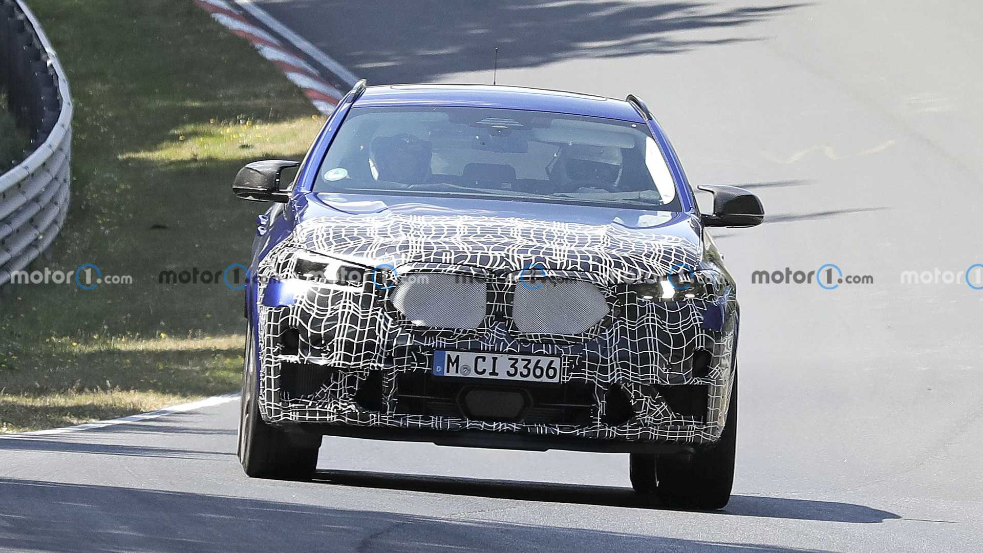 Imágenes espía BMW X6 M frontal