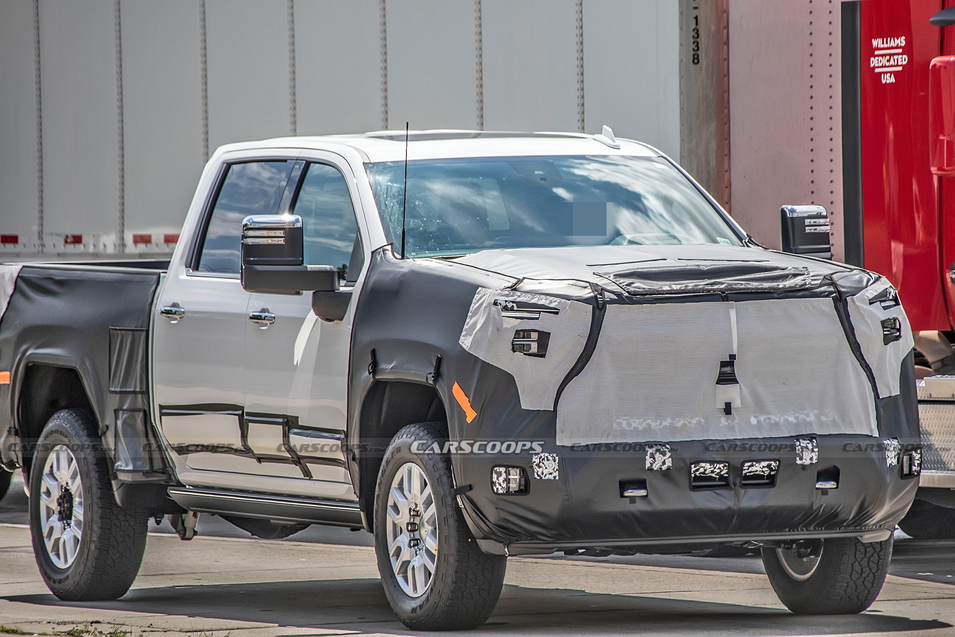 Imágenes espía Chevrolet Silverado HD 2024