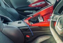 Imágenes espía interior del Chevrolet Corvette E-Ray