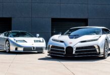 Bugatti Centodieci luce un espectacular tono en plata