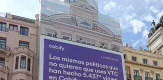 Cabify lanza polémica campaña contra el Ministerio de Transportes