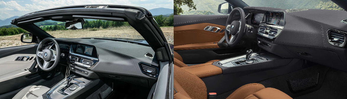 Cambios de apariencia BMW Z4 2023, Interior