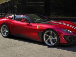 El Ferrari SP51, una creación one-off descapotable pura sobre la base del 812 GTS y su V12 Ferrari SP51