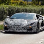 Imágenes espía sucesor del Lamborghini Aventador 2024