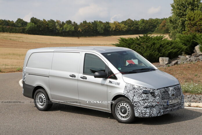Mercedes-Benz Vito 2024 imágenes espía muestran lo que podría ser una ...